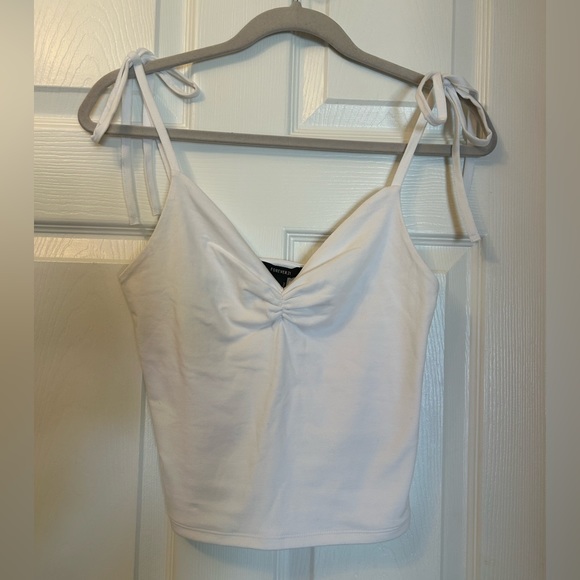 Forever 21 White Tie Strap Camisole - Picture 6 of 10